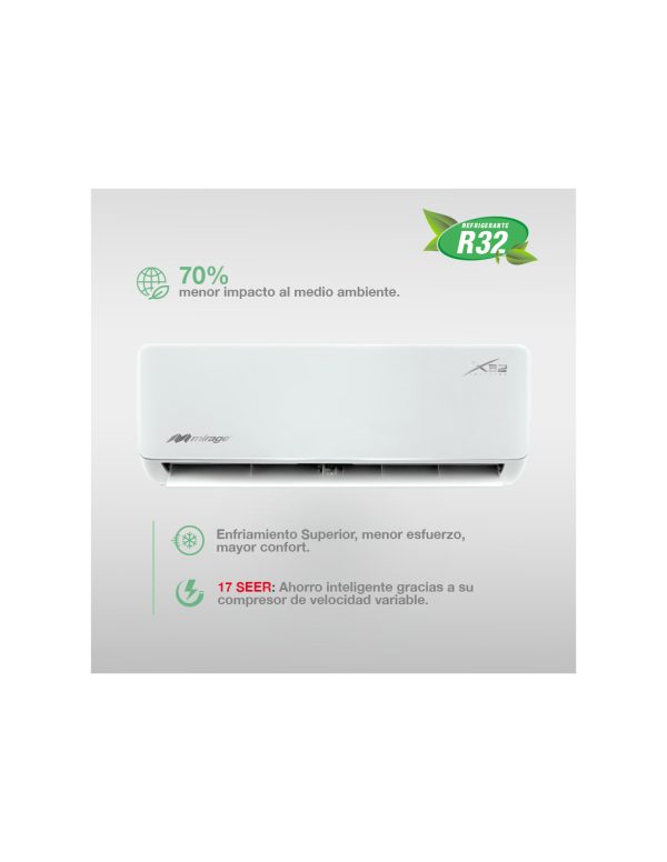 Inverter X32 1 Ton Frío - Calor 220 - Image 5